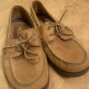 Sperry Top-Sider Men's Sahara Boat Shoe, Size 11.5m Brown